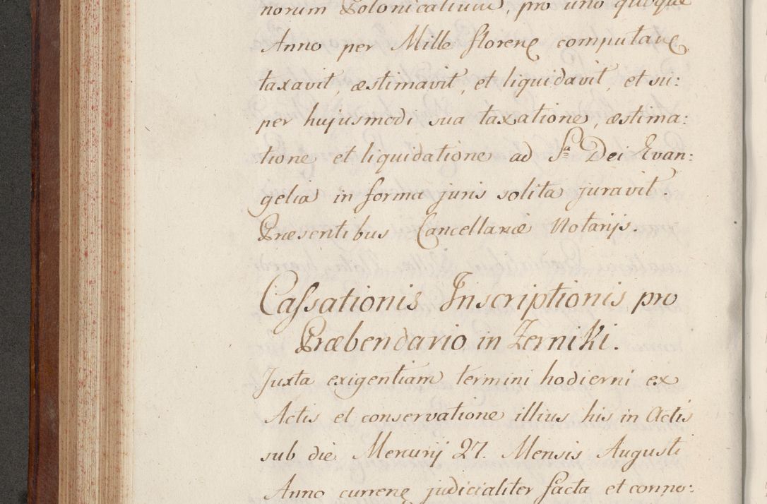 Zdjęcie nr 338 dla obiektu archiwalnego: Volumen VI actorum episcopalium R. D. Joannis Małachowski, episcopi Cracoviensis, ducis Severiae de anno 1692 et 1693, quorum index ad finem videatur