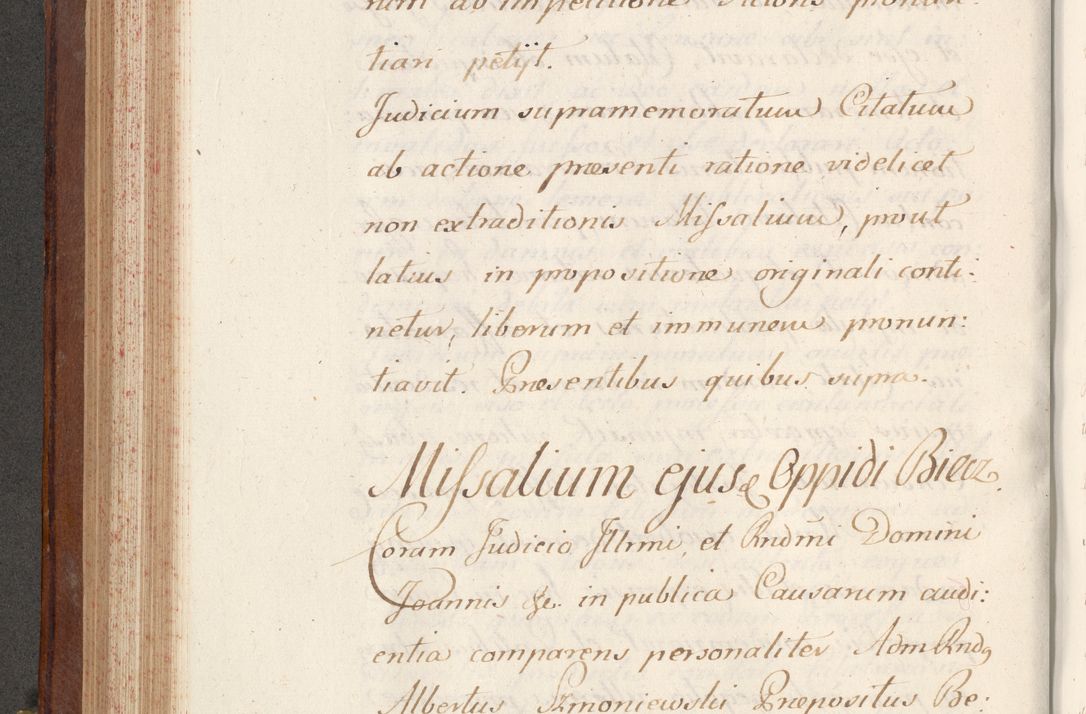 Zdjęcie nr 334 dla obiektu archiwalnego: Volumen VI actorum episcopalium R. D. Joannis Małachowski, episcopi Cracoviensis, ducis Severiae de anno 1692 et 1693, quorum index ad finem videatur
