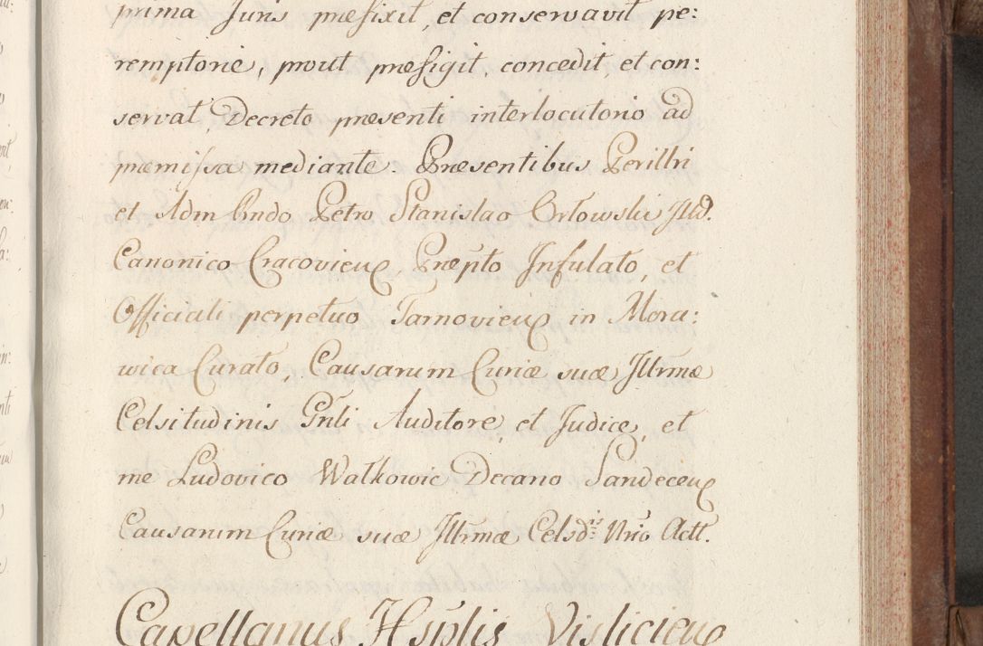Zdjęcie nr 327 dla obiektu archiwalnego: Volumen VI actorum episcopalium R. D. Joannis Małachowski, episcopi Cracoviensis, ducis Severiae de anno 1692 et 1693, quorum index ad finem videatur