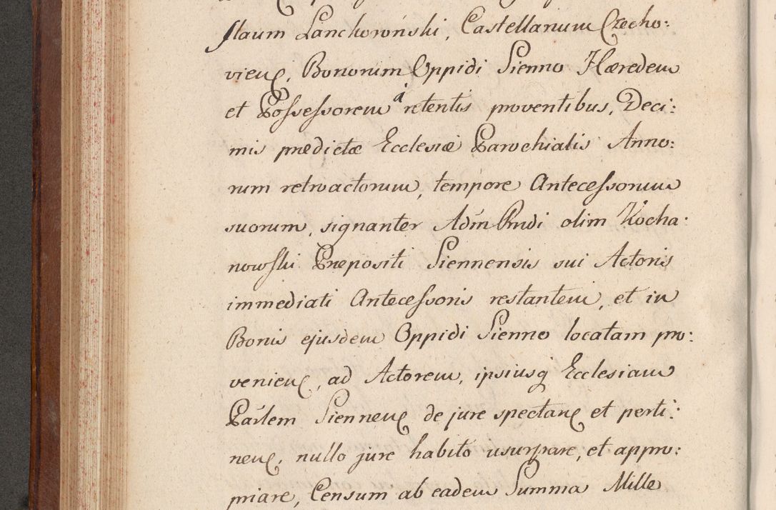 Zdjęcie nr 318 dla obiektu archiwalnego: Volumen VI actorum episcopalium R. D. Joannis Małachowski, episcopi Cracoviensis, ducis Severiae de anno 1692 et 1693, quorum index ad finem videatur