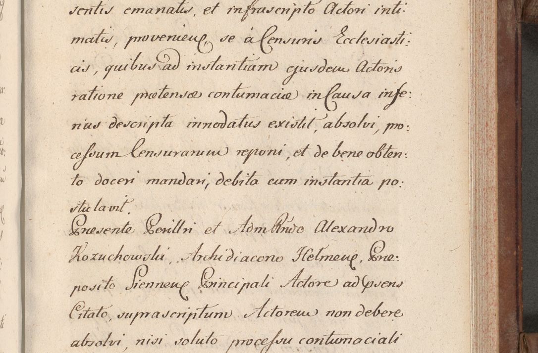 Zdjęcie nr 317 dla obiektu archiwalnego: Volumen VI actorum episcopalium R. D. Joannis Małachowski, episcopi Cracoviensis, ducis Severiae de anno 1692 et 1693, quorum index ad finem videatur