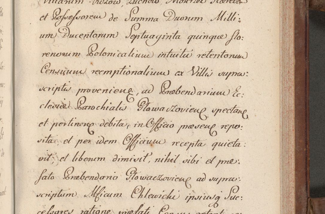 Zdjęcie nr 307 dla obiektu archiwalnego: Volumen VI actorum episcopalium R. D. Joannis Małachowski, episcopi Cracoviensis, ducis Severiae de anno 1692 et 1693, quorum index ad finem videatur