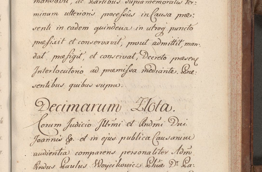Zdjęcie nr 311 dla obiektu archiwalnego: Volumen VI actorum episcopalium R. D. Joannis Małachowski, episcopi Cracoviensis, ducis Severiae de anno 1692 et 1693, quorum index ad finem videatur