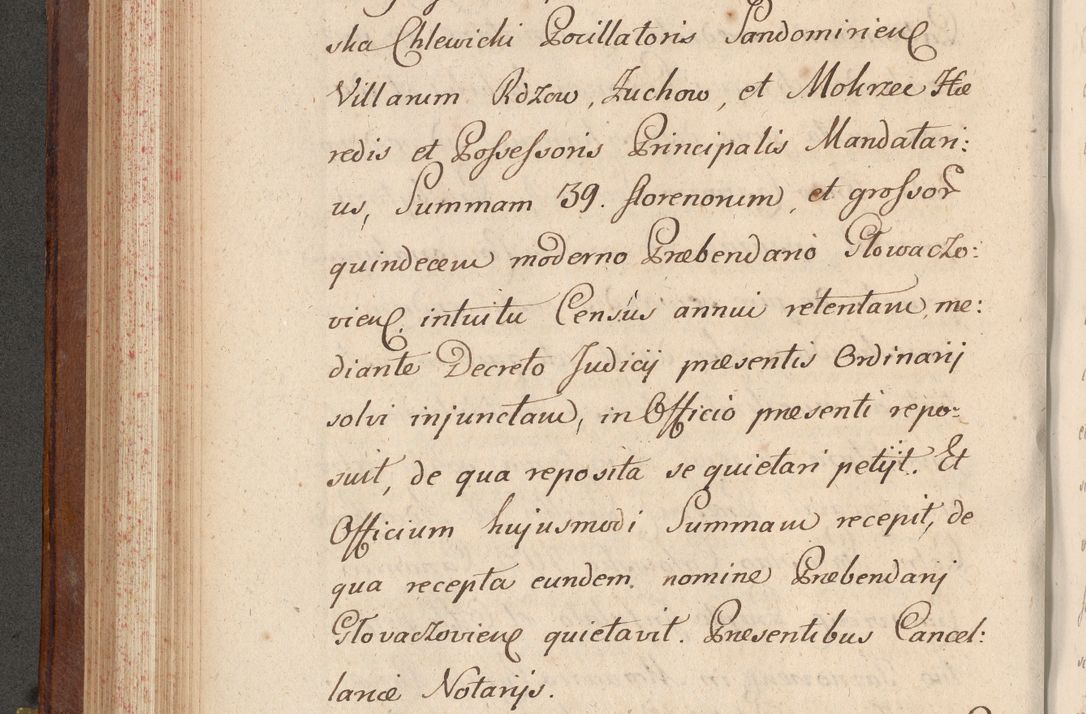 Zdjęcie nr 306 dla obiektu archiwalnego: Volumen VI actorum episcopalium R. D. Joannis Małachowski, episcopi Cracoviensis, ducis Severiae de anno 1692 et 1693, quorum index ad finem videatur