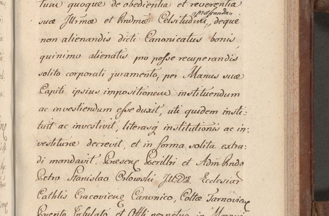 Zdjęcie nr 303 dla obiektu archiwalnego: Volumen VI actorum episcopalium R. D. Joannis Małachowski, episcopi Cracoviensis, ducis Severiae de anno 1692 et 1693, quorum index ad finem videatur