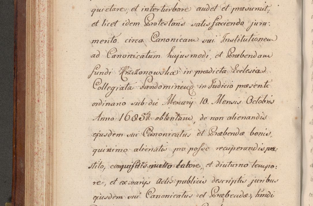 Zdjęcie nr 296 dla obiektu archiwalnego: Volumen VI actorum episcopalium R. D. Joannis Małachowski, episcopi Cracoviensis, ducis Severiae de anno 1692 et 1693, quorum index ad finem videatur