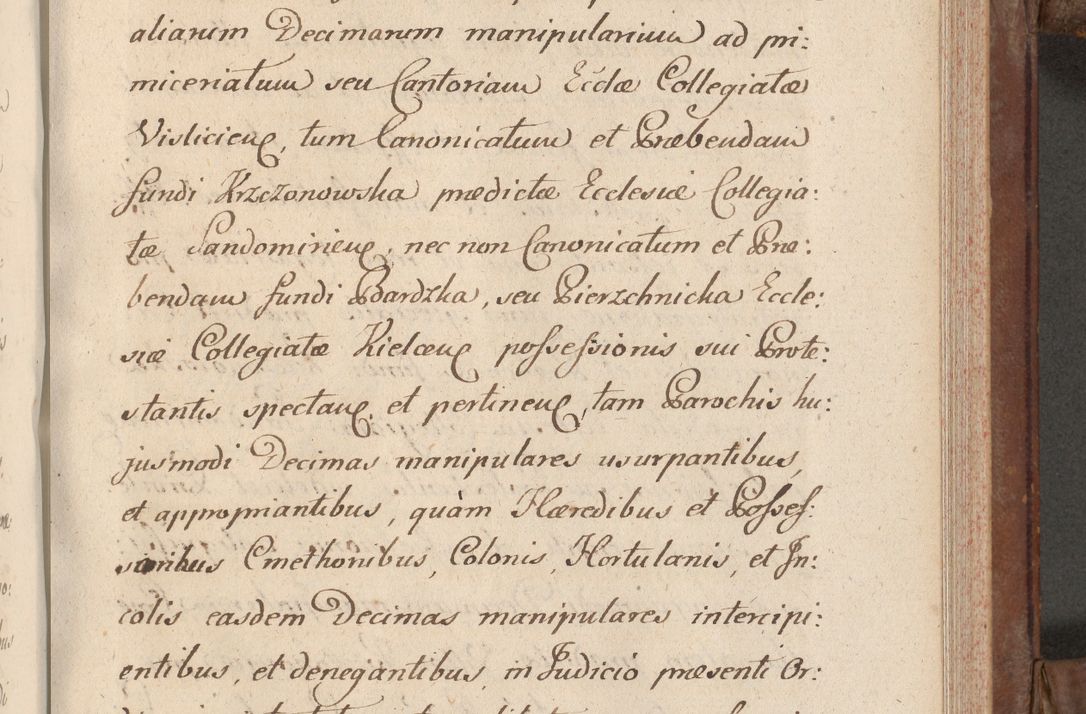 Zdjęcie nr 297 dla obiektu archiwalnego: Volumen VI actorum episcopalium R. D. Joannis Małachowski, episcopi Cracoviensis, ducis Severiae de anno 1692 et 1693, quorum index ad finem videatur