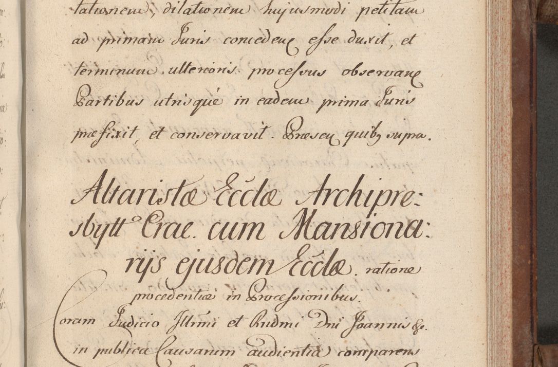 Zdjęcie nr 285 dla obiektu archiwalnego: Volumen VI actorum episcopalium R. D. Joannis Małachowski, episcopi Cracoviensis, ducis Severiae de anno 1692 et 1693, quorum index ad finem videatur