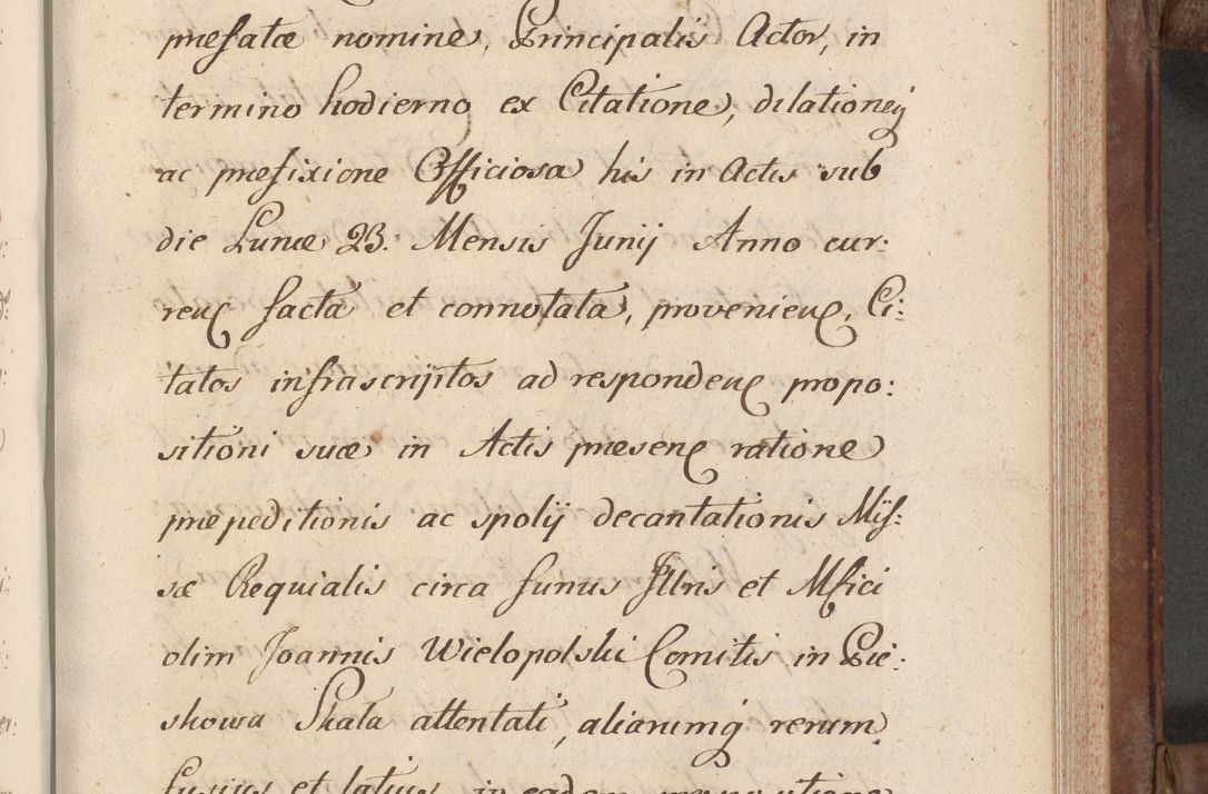 Zdjęcie nr 283 dla obiektu archiwalnego: Volumen VI actorum episcopalium R. D. Joannis Małachowski, episcopi Cracoviensis, ducis Severiae de anno 1692 et 1693, quorum index ad finem videatur