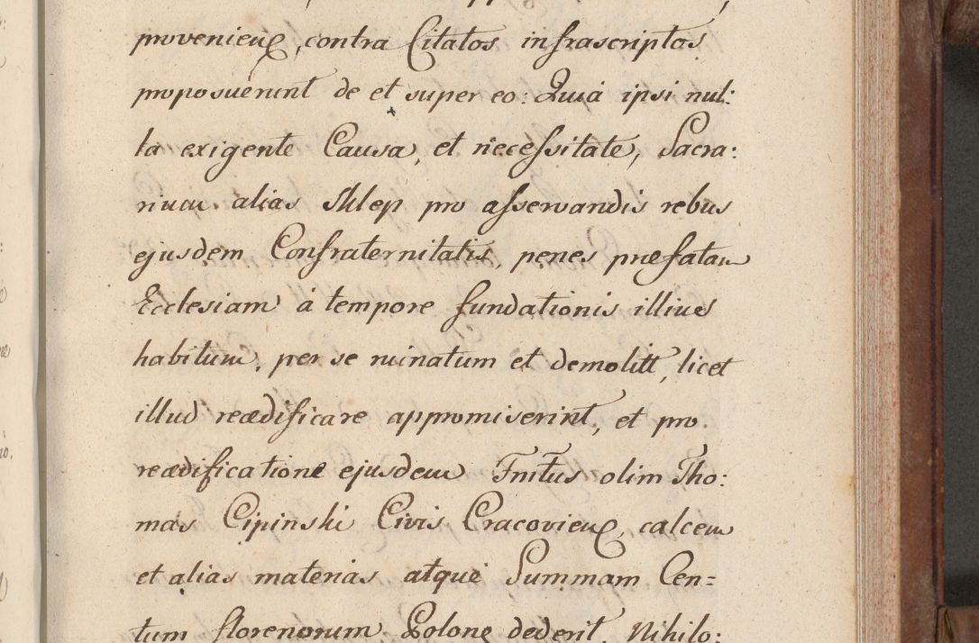 Zdjęcie nr 281 dla obiektu archiwalnego: Volumen VI actorum episcopalium R. D. Joannis Małachowski, episcopi Cracoviensis, ducis Severiae de anno 1692 et 1693, quorum index ad finem videatur