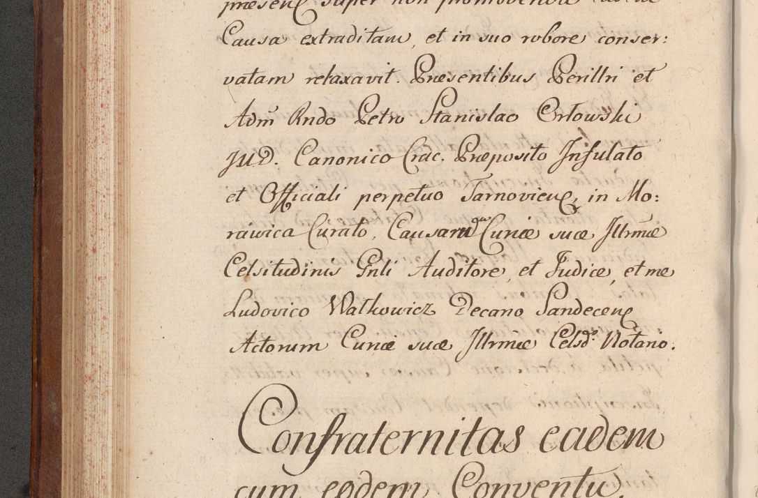 Zdjęcie nr 280 dla obiektu archiwalnego: Volumen VI actorum episcopalium R. D. Joannis Małachowski, episcopi Cracoviensis, ducis Severiae de anno 1692 et 1693, quorum index ad finem videatur