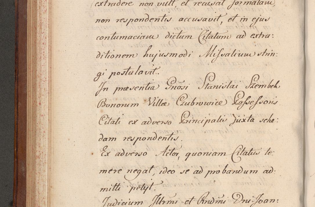 Zdjęcie nr 272 dla obiektu archiwalnego: Volumen VI actorum episcopalium R. D. Joannis Małachowski, episcopi Cracoviensis, ducis Severiae de anno 1692 et 1693, quorum index ad finem videatur