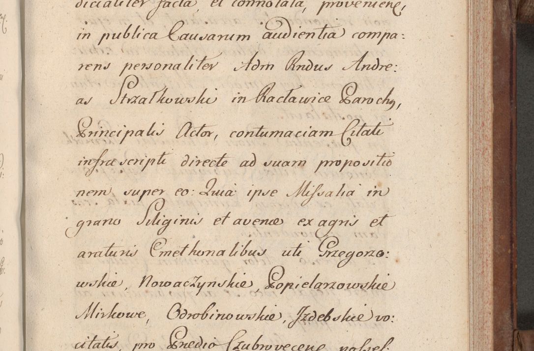 Zdjęcie nr 271 dla obiektu archiwalnego: Volumen VI actorum episcopalium R. D. Joannis Małachowski, episcopi Cracoviensis, ducis Severiae de anno 1692 et 1693, quorum index ad finem videatur