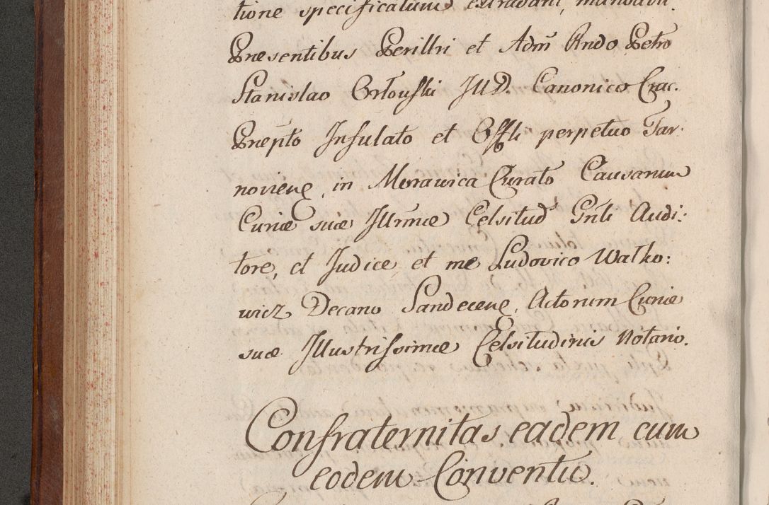 Zdjęcie nr 266 dla obiektu archiwalnego: Volumen VI actorum episcopalium R. D. Joannis Małachowski, episcopi Cracoviensis, ducis Severiae de anno 1692 et 1693, quorum index ad finem videatur