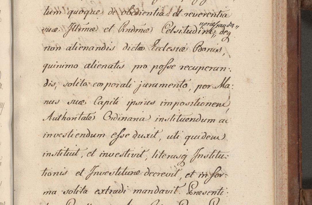 Zdjęcie nr 261 dla obiektu archiwalnego: Volumen VI actorum episcopalium R. D. Joannis Małachowski, episcopi Cracoviensis, ducis Severiae de anno 1692 et 1693, quorum index ad finem videatur