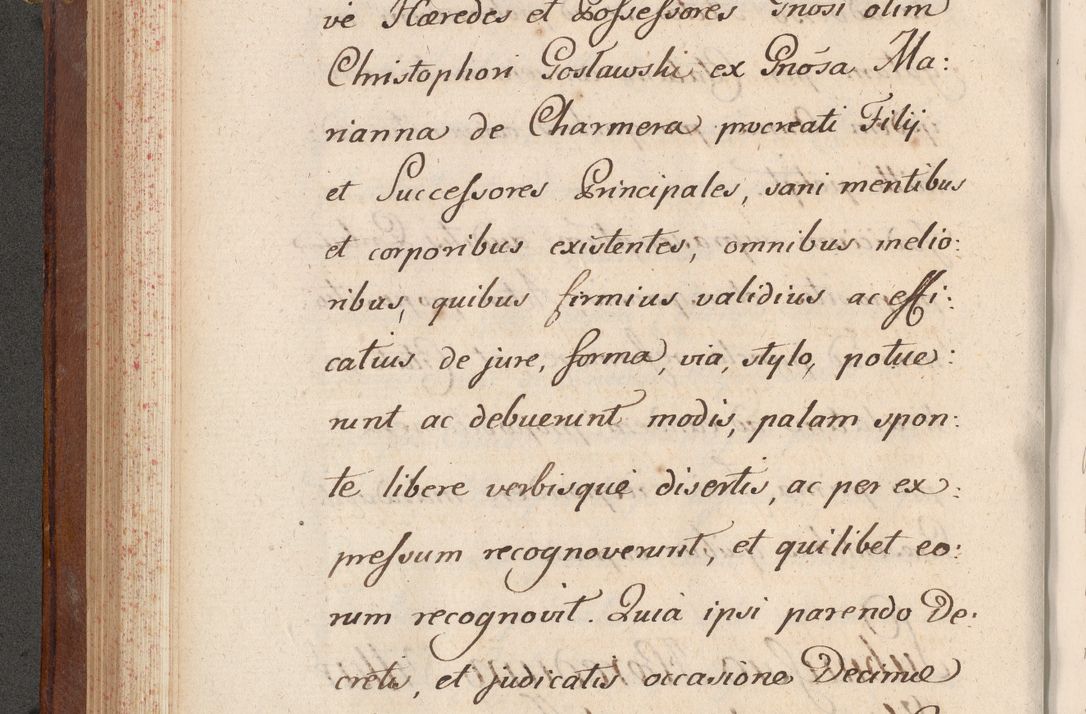 Zdjęcie nr 256 dla obiektu archiwalnego: Volumen VI actorum episcopalium R. D. Joannis Małachowski, episcopi Cracoviensis, ducis Severiae de anno 1692 et 1693, quorum index ad finem videatur