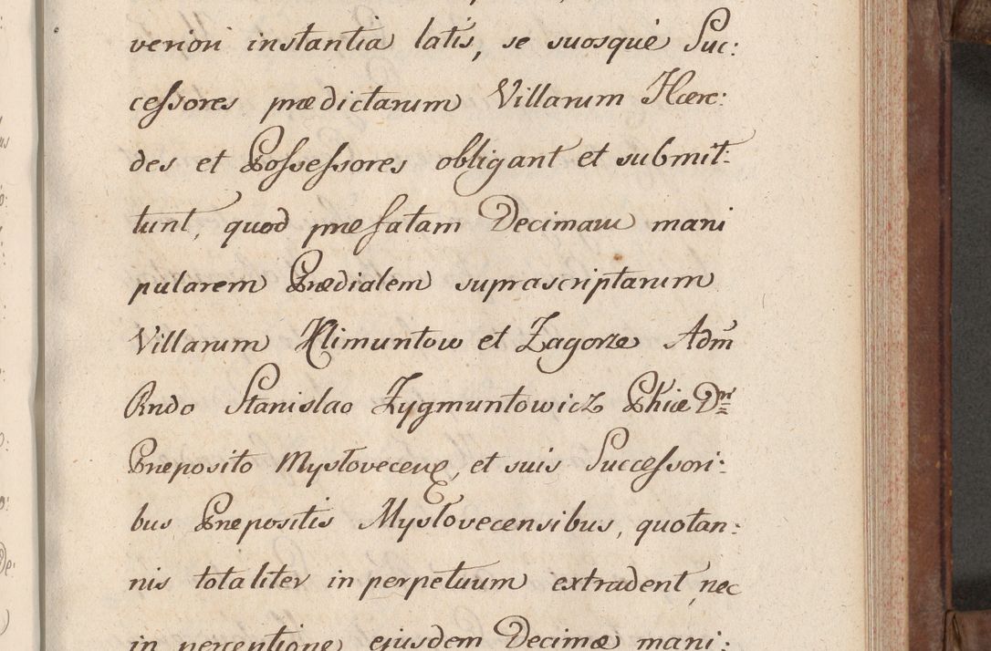 Zdjęcie nr 257 dla obiektu archiwalnego: Volumen VI actorum episcopalium R. D. Joannis Małachowski, episcopi Cracoviensis, ducis Severiae de anno 1692 et 1693, quorum index ad finem videatur