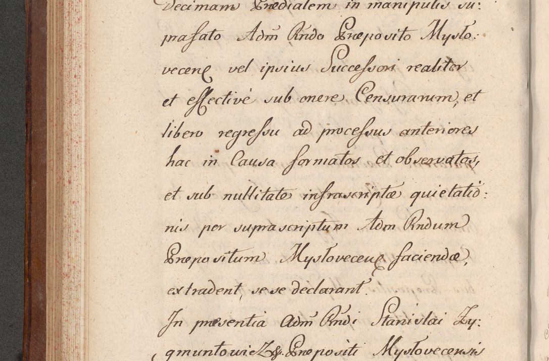 Zdjęcie nr 258 dla obiektu archiwalnego: Volumen VI actorum episcopalium R. D. Joannis Małachowski, episcopi Cracoviensis, ducis Severiae de anno 1692 et 1693, quorum index ad finem videatur
