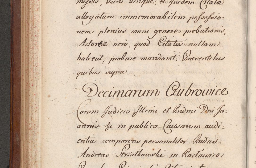 Zdjęcie nr 252 dla obiektu archiwalnego: Volumen VI actorum episcopalium R. D. Joannis Małachowski, episcopi Cracoviensis, ducis Severiae de anno 1692 et 1693, quorum index ad finem videatur