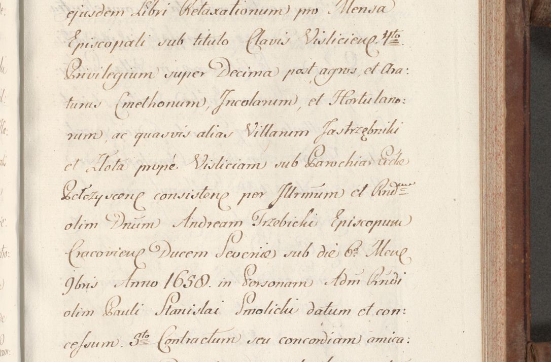 Zdjęcie nr 247 dla obiektu archiwalnego: Volumen VI actorum episcopalium R. D. Joannis Małachowski, episcopi Cracoviensis, ducis Severiae de anno 1692 et 1693, quorum index ad finem videatur