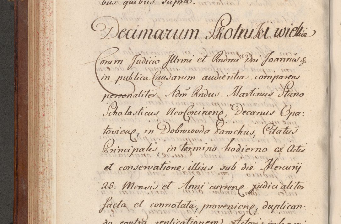 Zdjęcie nr 250 dla obiektu archiwalnego: Volumen VI actorum episcopalium R. D. Joannis Małachowski, episcopi Cracoviensis, ducis Severiae de anno 1692 et 1693, quorum index ad finem videatur