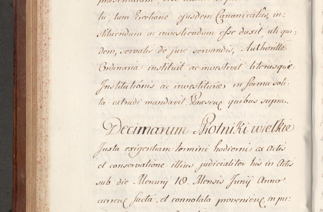 Zdjęcie nr 238 dla obiektu archiwalnego: Volumen VI actorum episcopalium R. D. Joannis Małachowski, episcopi Cracoviensis, ducis Severiae de anno 1692 et 1693, quorum index ad finem videatur