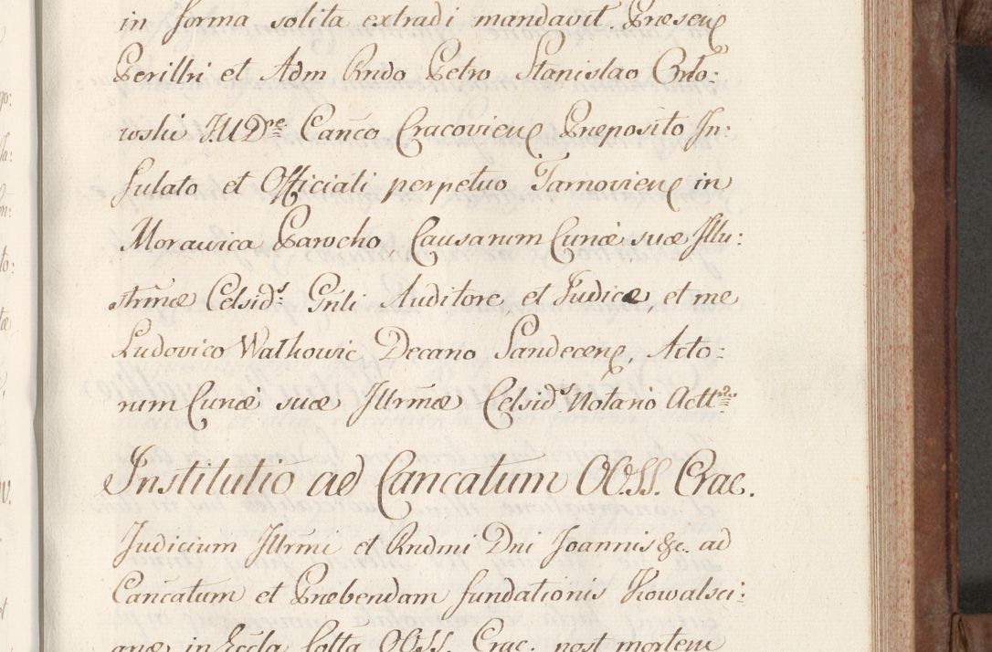 Zdjęcie nr 237 dla obiektu archiwalnego: Volumen VI actorum episcopalium R. D. Joannis Małachowski, episcopi Cracoviensis, ducis Severiae de anno 1692 et 1693, quorum index ad finem videatur