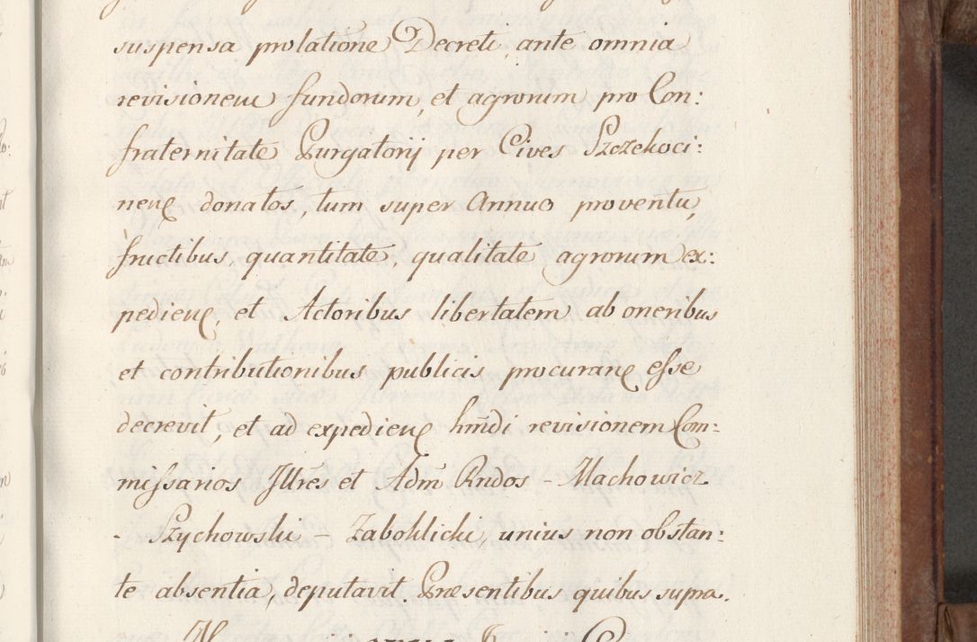 Zdjęcie nr 235 dla obiektu archiwalnego: Volumen VI actorum episcopalium R. D. Joannis Małachowski, episcopi Cracoviensis, ducis Severiae de anno 1692 et 1693, quorum index ad finem videatur