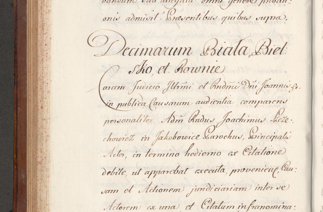 Zdjęcie nr 232 dla obiektu archiwalnego: Volumen VI actorum episcopalium R. D. Joannis Małachowski, episcopi Cracoviensis, ducis Severiae de anno 1692 et 1693, quorum index ad finem videatur