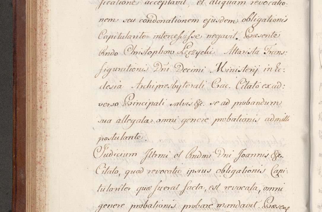 Zdjęcie nr 228 dla obiektu archiwalnego: Volumen VI actorum episcopalium R. D. Joannis Małachowski, episcopi Cracoviensis, ducis Severiae de anno 1692 et 1693, quorum index ad finem videatur