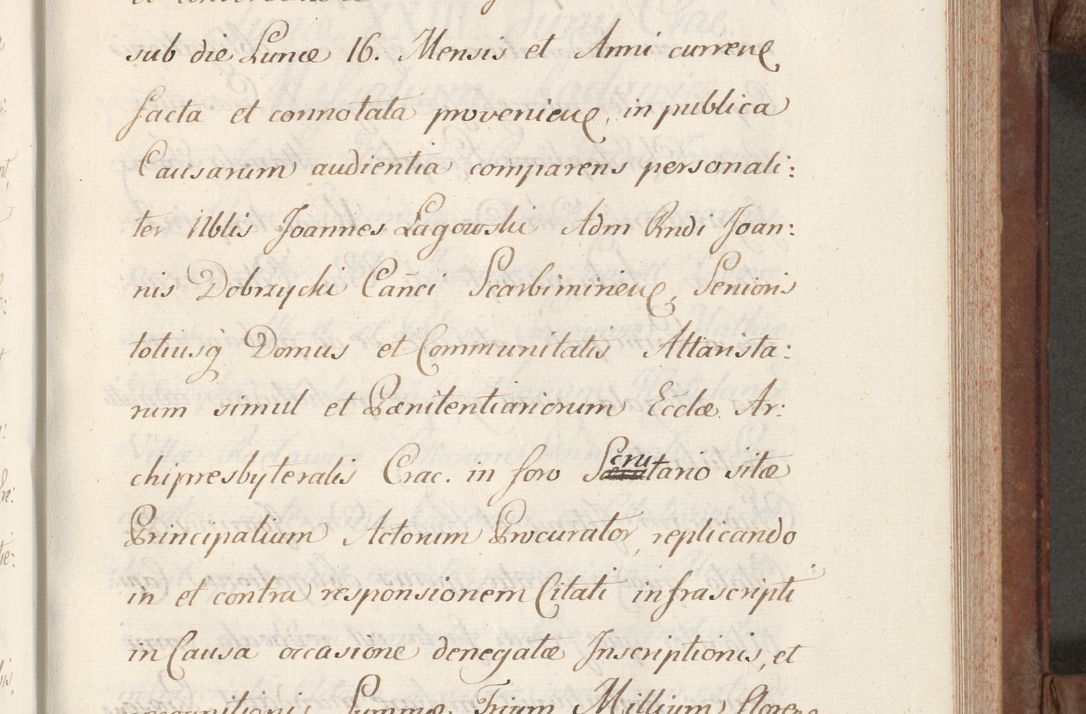 Zdjęcie nr 227 dla obiektu archiwalnego: Volumen VI actorum episcopalium R. D. Joannis Małachowski, episcopi Cracoviensis, ducis Severiae de anno 1692 et 1693, quorum index ad finem videatur