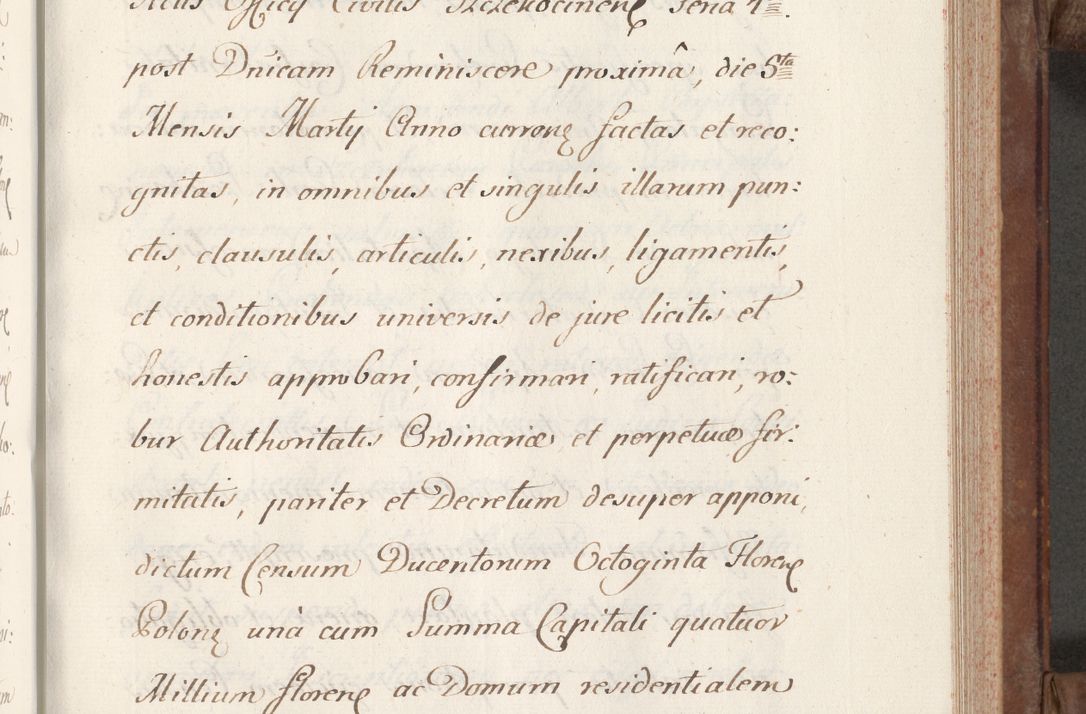 Zdjęcie nr 223 dla obiektu archiwalnego: Volumen VI actorum episcopalium R. D. Joannis Małachowski, episcopi Cracoviensis, ducis Severiae de anno 1692 et 1693, quorum index ad finem videatur