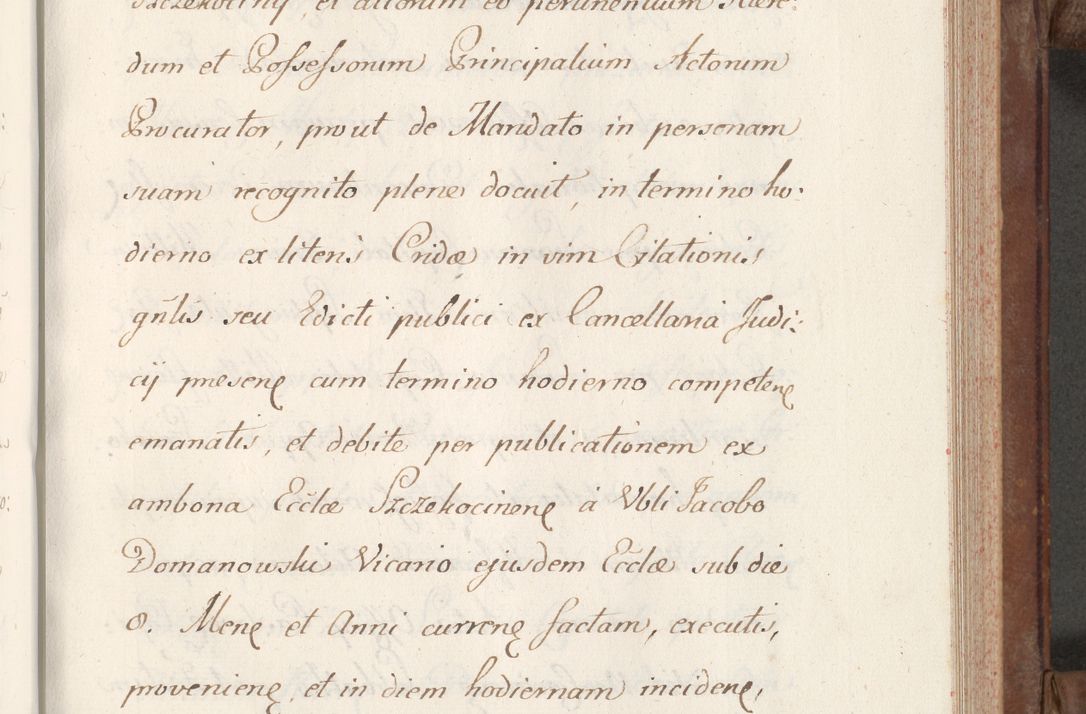 Zdjęcie nr 221 dla obiektu archiwalnego: Volumen VI actorum episcopalium R. D. Joannis Małachowski, episcopi Cracoviensis, ducis Severiae de anno 1692 et 1693, quorum index ad finem videatur