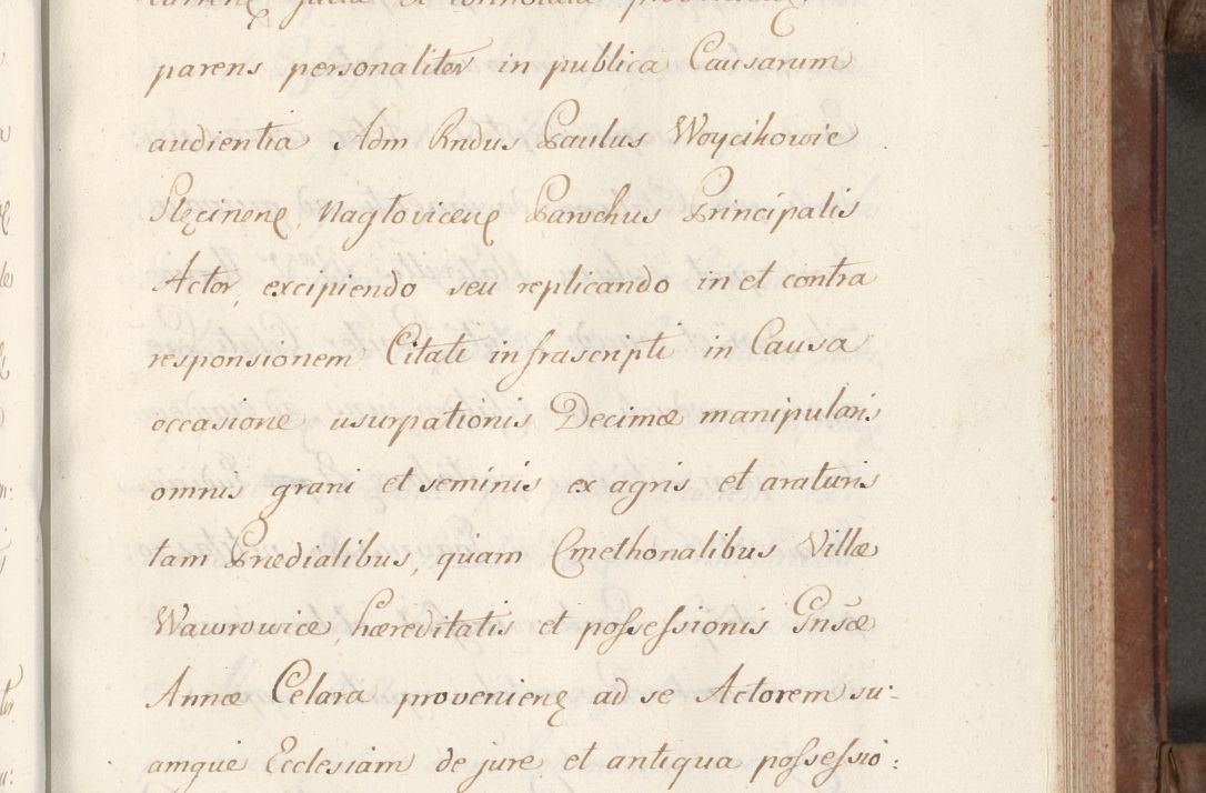 Zdjęcie nr 219 dla obiektu archiwalnego: Volumen VI actorum episcopalium R. D. Joannis Małachowski, episcopi Cracoviensis, ducis Severiae de anno 1692 et 1693, quorum index ad finem videatur