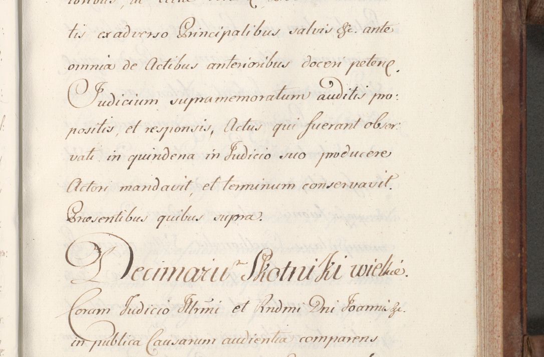 Zdjęcie nr 215 dla obiektu archiwalnego: Volumen VI actorum episcopalium R. D. Joannis Małachowski, episcopi Cracoviensis, ducis Severiae de anno 1692 et 1693, quorum index ad finem videatur