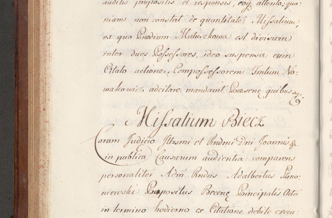 Zdjęcie nr 212 dla obiektu archiwalnego: Volumen VI actorum episcopalium R. D. Joannis Małachowski, episcopi Cracoviensis, ducis Severiae de anno 1692 et 1693, quorum index ad finem videatur