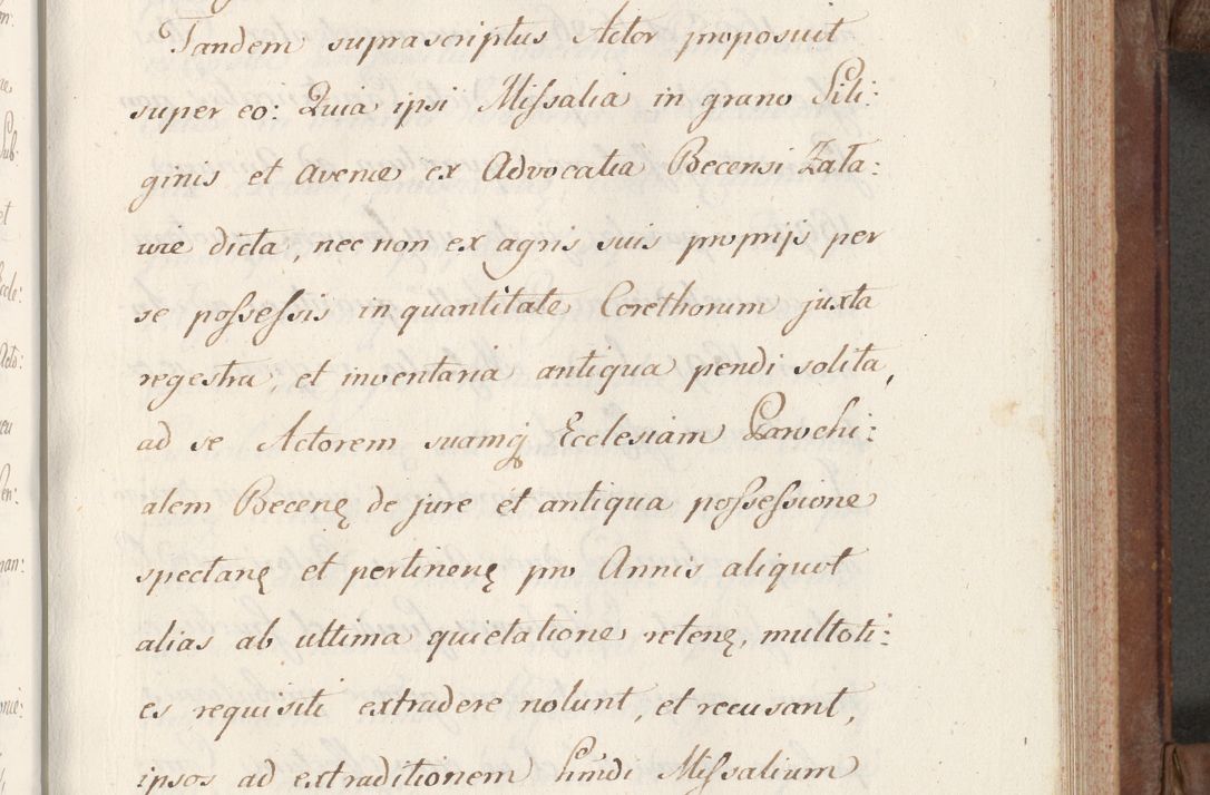 Zdjęcie nr 209 dla obiektu archiwalnego: Volumen VI actorum episcopalium R. D. Joannis Małachowski, episcopi Cracoviensis, ducis Severiae de anno 1692 et 1693, quorum index ad finem videatur