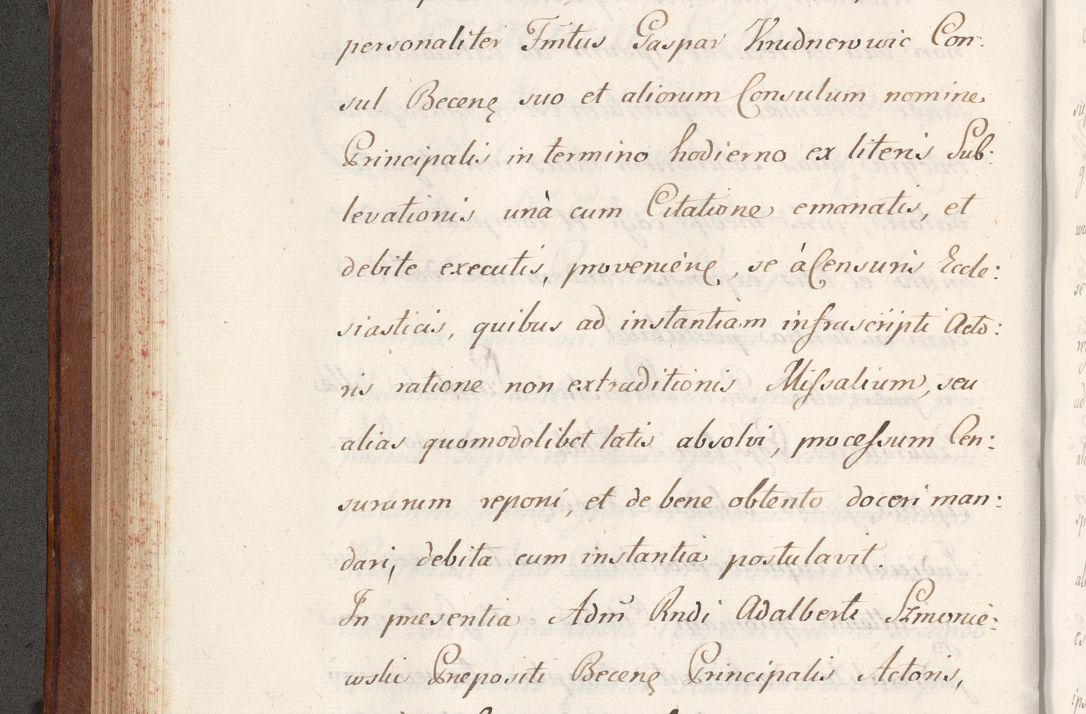 Zdjęcie nr 208 dla obiektu archiwalnego: Volumen VI actorum episcopalium R. D. Joannis Małachowski, episcopi Cracoviensis, ducis Severiae de anno 1692 et 1693, quorum index ad finem videatur