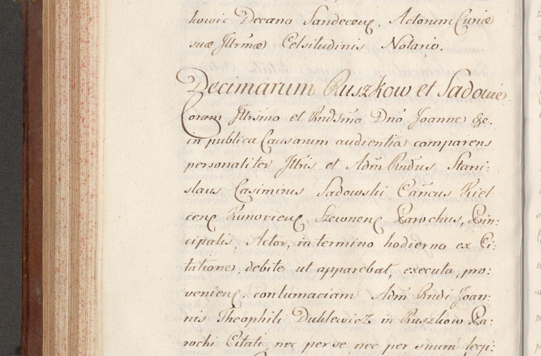Zdjęcie nr 404 dla obiektu archiwalnego: Volumen VI actorum episcopalium R. D. Joannis Małachowski, episcopi Cracoviensis, ducis Severiae de anno 1692 et 1693, quorum index ad finem videatur