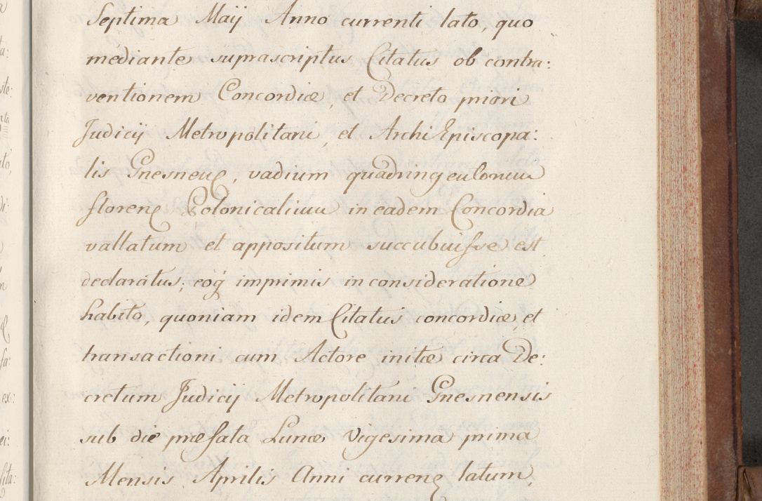 Zdjęcie nr 401 dla obiektu archiwalnego: Volumen VI actorum episcopalium R. D. Joannis Małachowski, episcopi Cracoviensis, ducis Severiae de anno 1692 et 1693, quorum index ad finem videatur