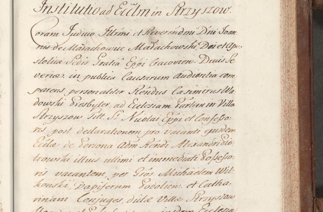 Zdjęcie nr 601 dla obiektu archiwalnego: Volumen VI actorum episcopalium R. D. Joannis Małachowski, episcopi Cracoviensis, ducis Severiae de anno 1692 et 1693, quorum index ad finem videatur