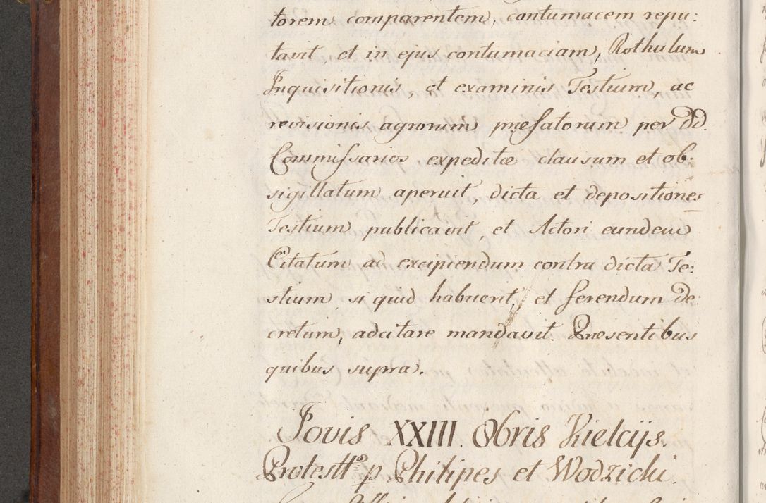 Zdjęcie nr 406 dla obiektu archiwalnego: Volumen VI actorum episcopalium R. D. Joannis Małachowski, episcopi Cracoviensis, ducis Severiae de anno 1692 et 1693, quorum index ad finem videatur