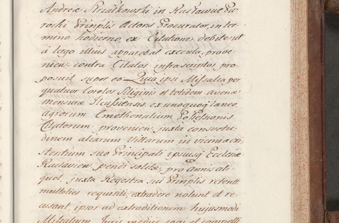 Zdjęcie nr 599 dla obiektu archiwalnego: Volumen VI actorum episcopalium R. D. Joannis Małachowski, episcopi Cracoviensis, ducis Severiae de anno 1692 et 1693, quorum index ad finem videatur