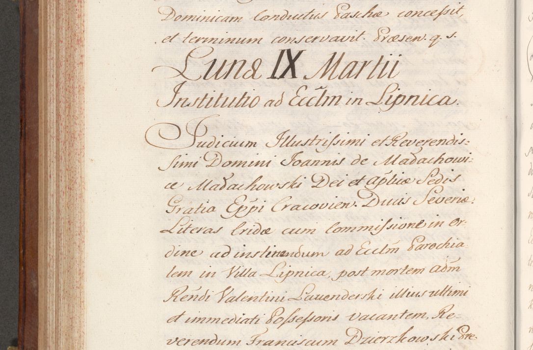 Zdjęcie nr 600 dla obiektu archiwalnego: Volumen VI actorum episcopalium R. D. Joannis Małachowski, episcopi Cracoviensis, ducis Severiae de anno 1692 et 1693, quorum index ad finem videatur