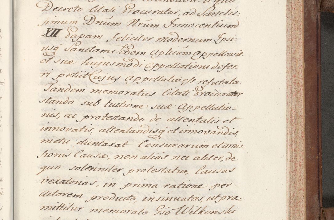 Zdjęcie nr 593 dla obiektu archiwalnego: Volumen VI actorum episcopalium R. D. Joannis Małachowski, episcopi Cracoviensis, ducis Severiae de anno 1692 et 1693, quorum index ad finem videatur