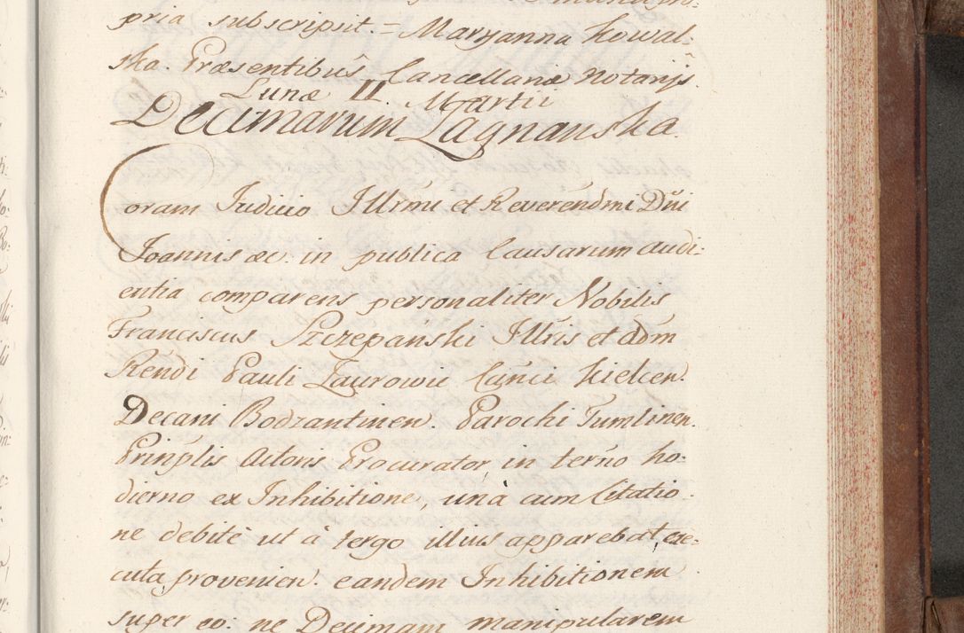 Zdjęcie nr 589 dla obiektu archiwalnego: Volumen VI actorum episcopalium R. D. Joannis Małachowski, episcopi Cracoviensis, ducis Severiae de anno 1692 et 1693, quorum index ad finem videatur
