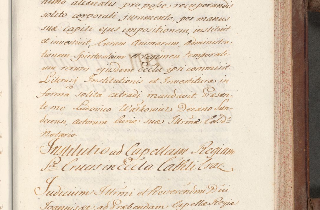Zdjęcie nr 577 dla obiektu archiwalnego: Volumen VI actorum episcopalium R. D. Joannis Małachowski, episcopi Cracoviensis, ducis Severiae de anno 1692 et 1693, quorum index ad finem videatur