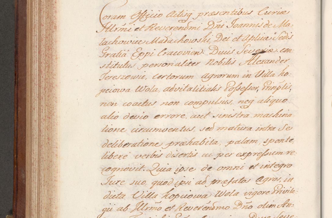 Zdjęcie nr 568 dla obiektu archiwalnego: Volumen VI actorum episcopalium R. D. Joannis Małachowski, episcopi Cracoviensis, ducis Severiae de anno 1692 et 1693, quorum index ad finem videatur