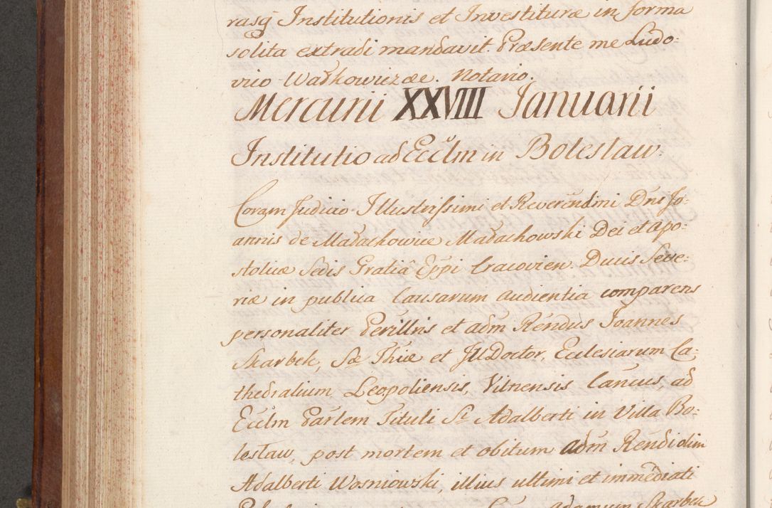 Zdjęcie nr 564 dla obiektu archiwalnego: Volumen VI actorum episcopalium R. D. Joannis Małachowski, episcopi Cracoviensis, ducis Severiae de anno 1692 et 1693, quorum index ad finem videatur