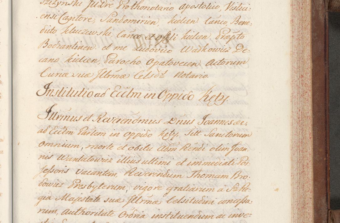 Zdjęcie nr 563 dla obiektu archiwalnego: Volumen VI actorum episcopalium R. D. Joannis Małachowski, episcopi Cracoviensis, ducis Severiae de anno 1692 et 1693, quorum index ad finem videatur